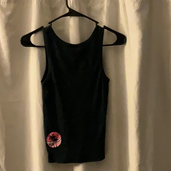 Roxy Palm Tree Print Tank Top - Picture 2 of 4